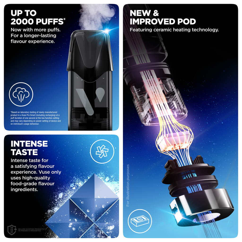 Vuse bold+ ePod 2pack