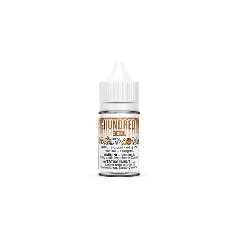 SINFUL BY HUNDRED SALT, 30ml, Eliquids