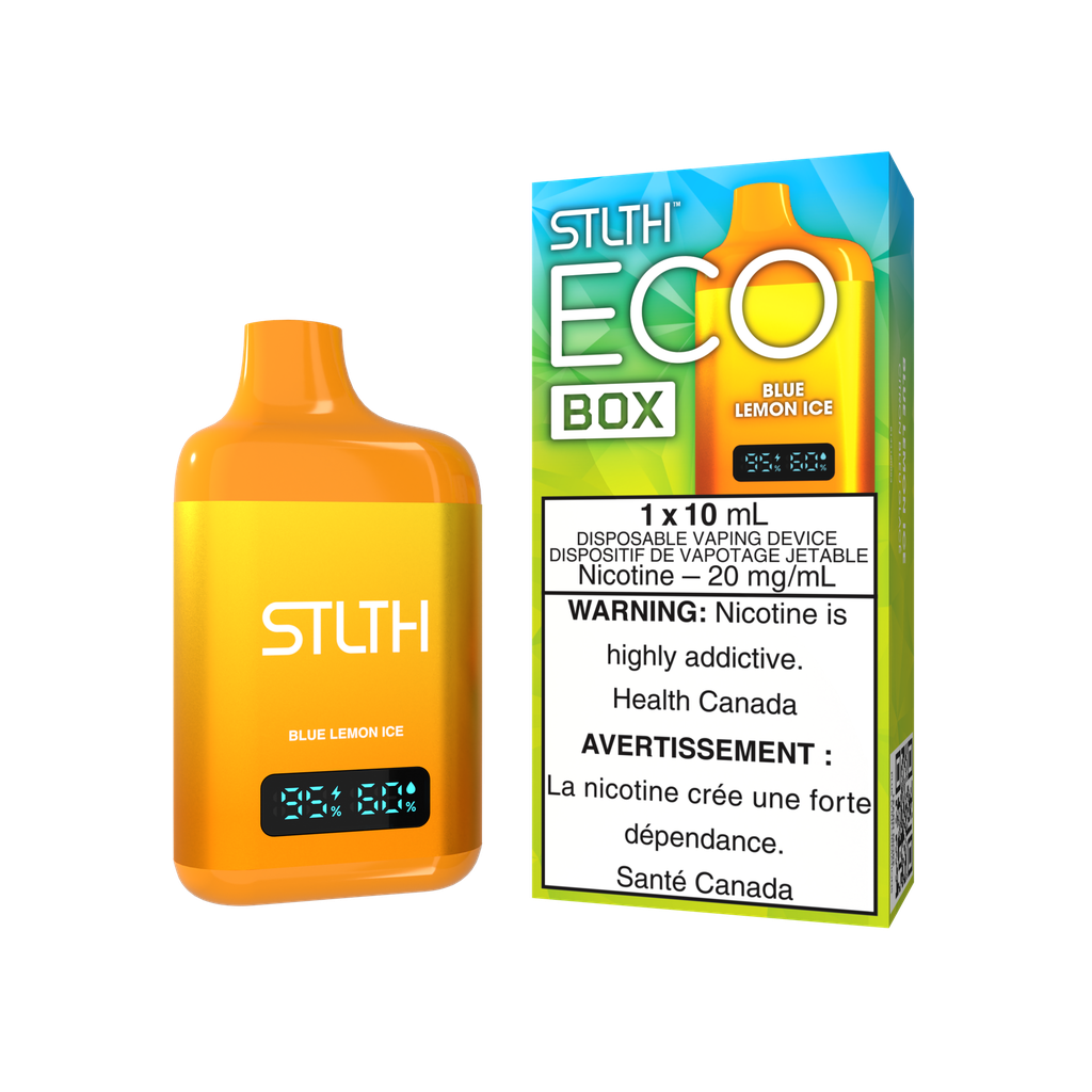 STLTH ECO BOX Disposable Vape | 10mL, Rechargeable, Airflow Control