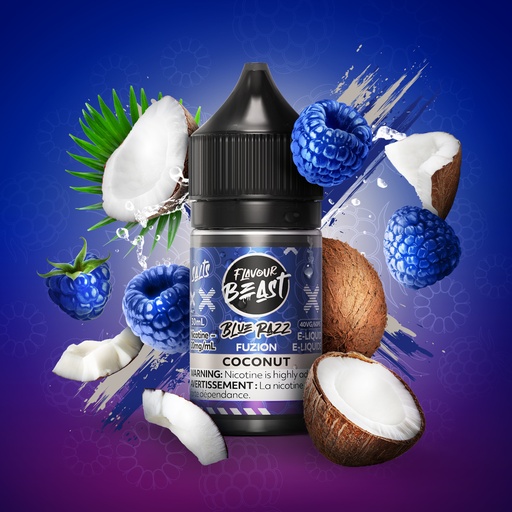 Flavour Beast Fuzion E-Liquid | Salt Nic, 20mg, 30mL | Bold and Delicious Flavour Experience