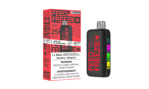 Feed Freez* 25K Disposable Vape | 20mg Nicotine, 25,000 Puffs of Refreshing Flavour