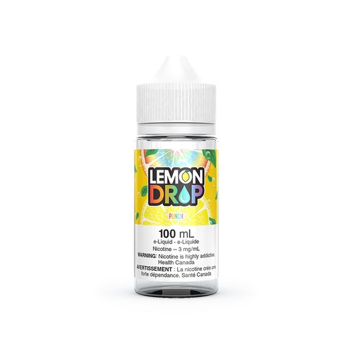 Lemon Drop E-Liquid | 3mg Nicotine, 60ml | Zesty Lemon Flavour for a Bright Vape Experience