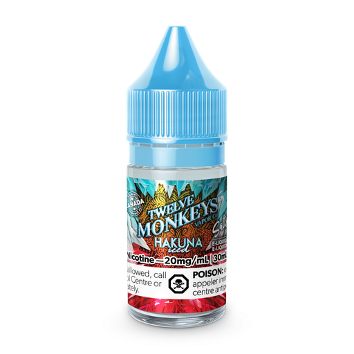 Twelve Monkeys Ice age E-Liquid | Salt Nic, 20mg, 30mL | Premium Flavour Experience